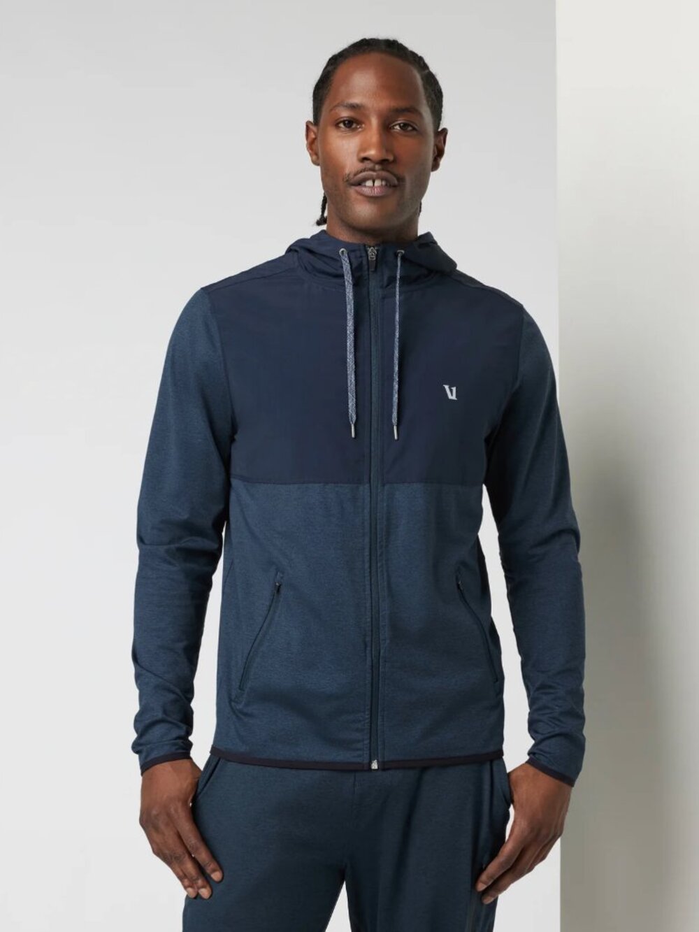 NWOT! Vuori Men's Sunday Element Jacket in Ink Heather Size L